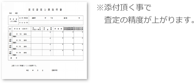 ※添付頂く事で査定の精度が上がります。